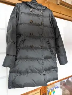 キャスキッドソン ダウン コート S 濃グレー