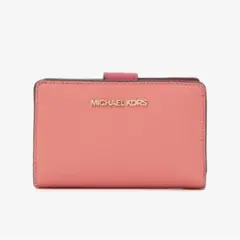 マイケルコース MICHAEL KORS 二つ折り財布 ピンク