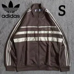 新品 adidas ジャケット モカ ブラウン トラックジャケット XXL - メルカリ