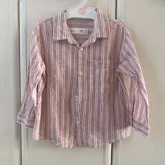 ZARAキッズ リネンシャツ ブラウス 92