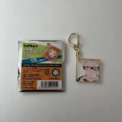 ハイキュー　色紙風アクリルキーホルダー　月島蛍