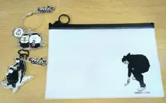 『闇金ウシジマくん』カウカウファイナンス公式集金袋　アクリルキーホルダー2種類