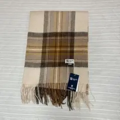 ジョンストンズ スカーフ　ナチュラルスチュワート　タータンチ