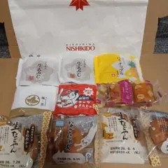 にしき堂生もみじ＋にしき堂パイナップルもみじ＋栗あん＋生なごやんのサムネイル
