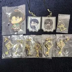 レトロ】進撃の巨人 3WAYストラップコレクション 10種コンプリート