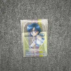 美少女戦士セーラームーン　明治　オリジナル　クリアカード　セーラーマーキュリー
