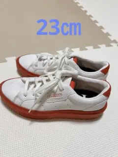 adidas Fiorucci スニーカー ホワイト レッドのサムネイル