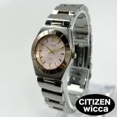 【新品電池】CITIZEN wicca クォーツ コンビカラー レディース 稼働のサムネイル