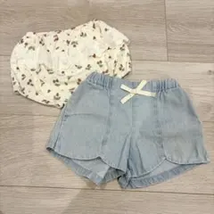 アプレレクール ショートパンツ&フタフタ ブルマ セット