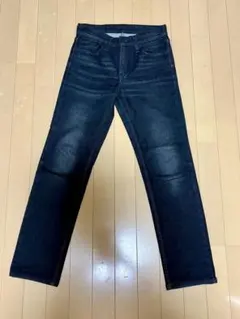 リーバイス / Levi's 511 ブラックデニム w28 黒　先染め　後染め