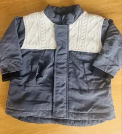 ブランシェス　90センチ　グレー 中綿コート