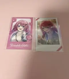 にじさんじ 倉持めるとTwinkle Giftsランダムチェキ風カード