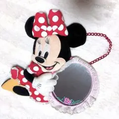 ディズニー ミニーマウス ミラー 壁掛け