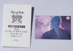 Stray Kids dominATE 映画 入場者特典 フィリックス スキズ