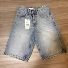 デニムショートパンツ ライトブルー