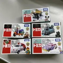 トミカ ディズニーモータース 5台セットのサムネイル