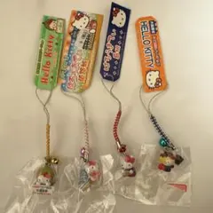 ハローキティ ストラップ3個 まとめ売り - メルカリ
