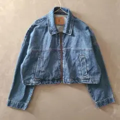 CIMARRON VIS別注 ショートフレア デニムジャケット クロップド丈
