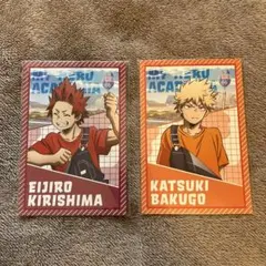 ヒーロープラザ　ポストカード　爆豪　切島