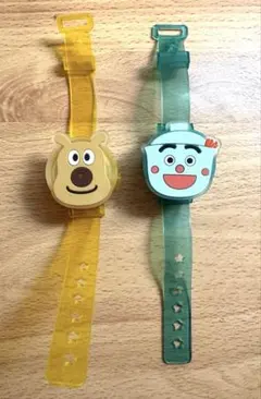 アンパンマン ライト付き腕時計 2色セット