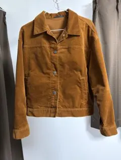 ブラウン コーデュロイジャケット Lサイズ