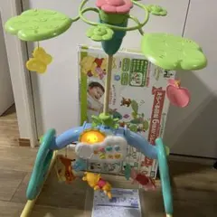 【使用期間8日】Disney 6WAYジムにへんしんメリー おもちゃ えらべる回転 6WAYジムにへんしんメリー プラス くまの
