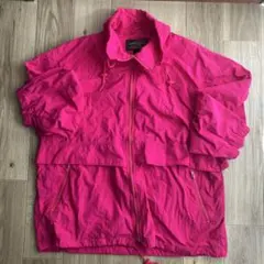 ピンク ナイロンジャケット