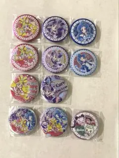 キミとアイドルプリキュア♪ BIGホログラム缶バッジ　キミプリ　セミコンプ