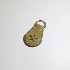 星　スタッズ　マヤ　プエブロ　レザー　牛革　本革　革　キーホルダー　Salvia