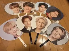 【激レア】　平野紫耀　うちわ 8枚セット 激レア】 平野紫耀 うちわ 8枚セット 激レア】 平野紫耀 うちわ 8