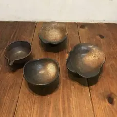 美品　焼物　陶器　盛り鉢　片口　セット　落ち着いた色合いが素敵な