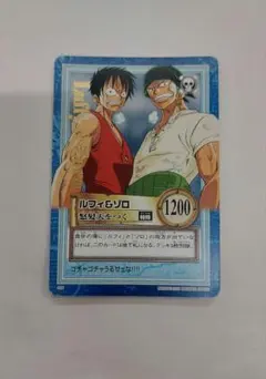 ONEPIECE カードダス ルフィ&ゾロ 怒髪天をつく S84 初期 - メルカリ