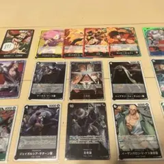 ワンピカード　受け継がれる意思 五老星セット＋リーダーカード他