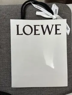 LOEWE ショップ袋 ホワイト　ロエベ