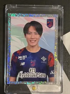 topps Jリーグ京都サンガF.C中野瑠馬選手サインカード1/5(値引き可能