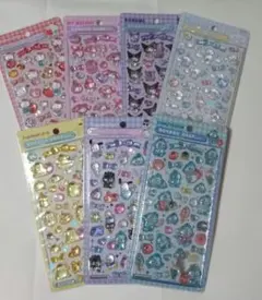 コンビニ払い不可 国内正規品 ボンボンドロップシール サンリオ 7枚セット