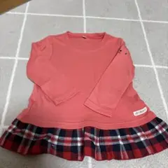 美品　女の子　キッズ　子供　95 長袖　ロンT Tシャツ　うさぎ　トップス