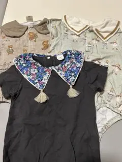 バースデー　ロンパース70 3枚セット