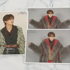 M!LK 生写真セット　62杯目　山中柔太朗　3枚セット