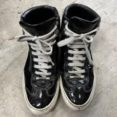 Jimmy Choo ブラック ハイカットスニーカー