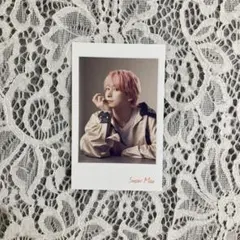 佐久間大介　SnowMan オレンジkiss 初回盤B特典 チェキ風カード