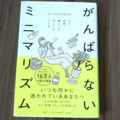 がんばらないミニマリズム