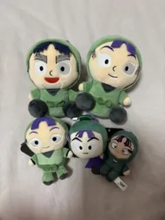 立花仙蔵 七松小平太 ほわぬい ふわこっと お座りぬいぐるみ フェイスバッチ