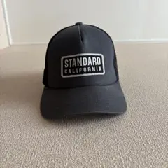 STANDARD CALIFORNIA メッシュキャップ グレー/ブラック