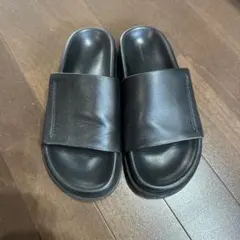 TODAYFUL Leather Slide Sandals美品