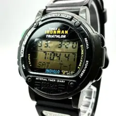 【稼働品】TIMEX IRONMAN TRIATHLON デジタル腕時計