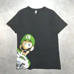 ポートアンドカンパニー Tシャツ 丸首 半袖 ルイージ L 黒 綿