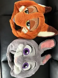 ズートピア ジュディ＆ニック ファンキャップ 2個セット