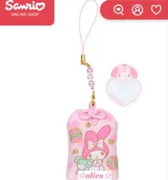 〒【マイメロディ☆シークレットお守り風根付け】サンリオ　2026年 新年おみくじ