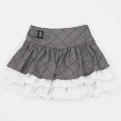 完売品Belle Charme Color Block Tiered Skirt - メルカリ